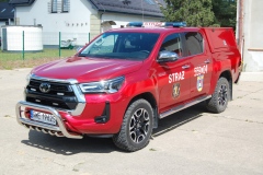 04.06.2022r. Nowy pojazd SLRr Toyota Hilux w podziale bojowym
