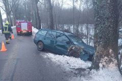 #10 20.01.2024r. Łętowo - wypadek drogowy