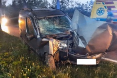#101 29.06.2022r. Kierzkowo DP 1429G - wypadek drogowy