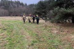 #106 09.12.2024r. Choczewo ul. Łąkowa - uwięziony koń w bagnie
