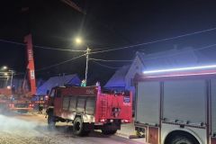 #123 31.12.2025r. Choczewo ul. Pierwszych Osadników 4A - pożar sadzy w przewodzie kominowym budynku jednorodzinnego