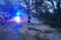 #127 04.11.2023r. Lubiatowo - ognisko bez dozoru w lesie