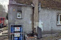 #14 02.03.2026r.  Sasino ul. Cisowa 16 - pożar sadzy w przewodzie ko minowym budynku jednorodzinnego