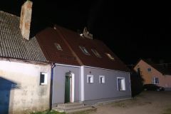 #74 27.04.2022r. Łętowo 20/3 - pożar sadzy w przewodzie kominowym budynku wielorodzinnym