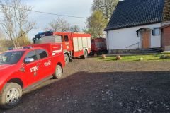 #76 01.05.2022r. Ciekocinko 2 - pożar  szopy 