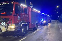 #87 04.10.2024r. Kurowo 4/4 - pożar sadzy w przewodzie kominowym budynku wielorodzinnego
