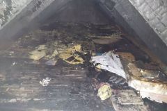 #99 28.08.2023r. Zwartówko 12 - pożar poddasza budynku jednorodzinnego